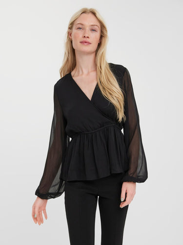 Kaya Shirt - Black - Vero Moda - Black