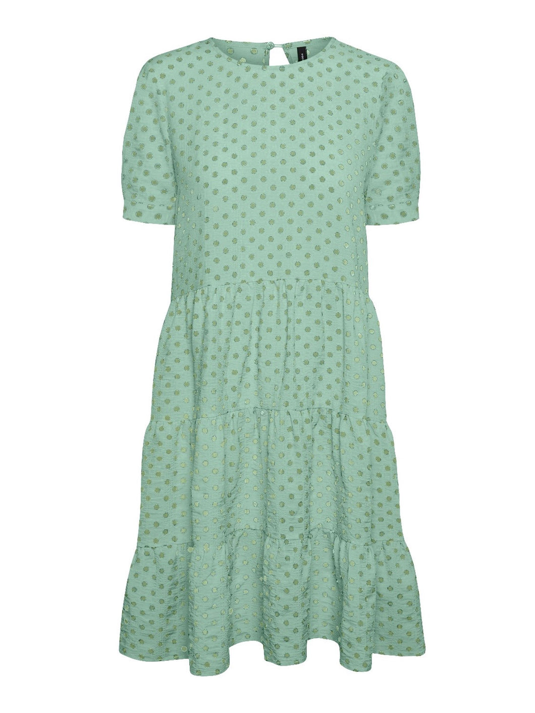 Nelly Dot Dress - Mist Green - Vero Moda - Green