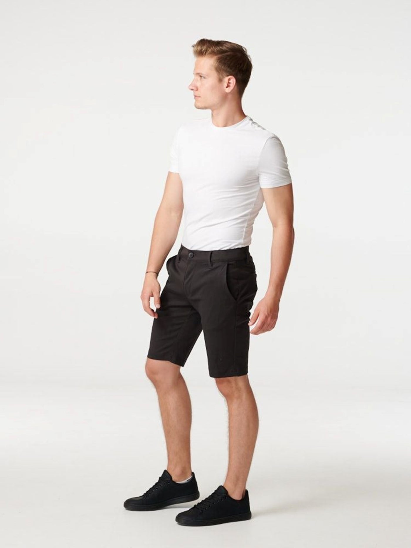 Performance Shorts - Dark Gray - TeeShoppen - Black 3